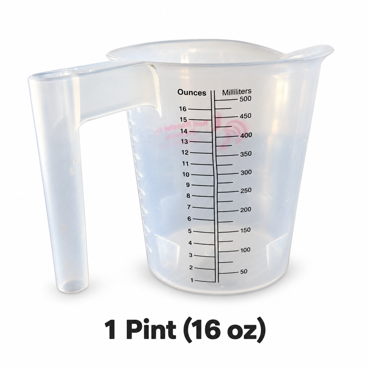 Red Rooster measuring pitcher - 1 Pint (16 oz)