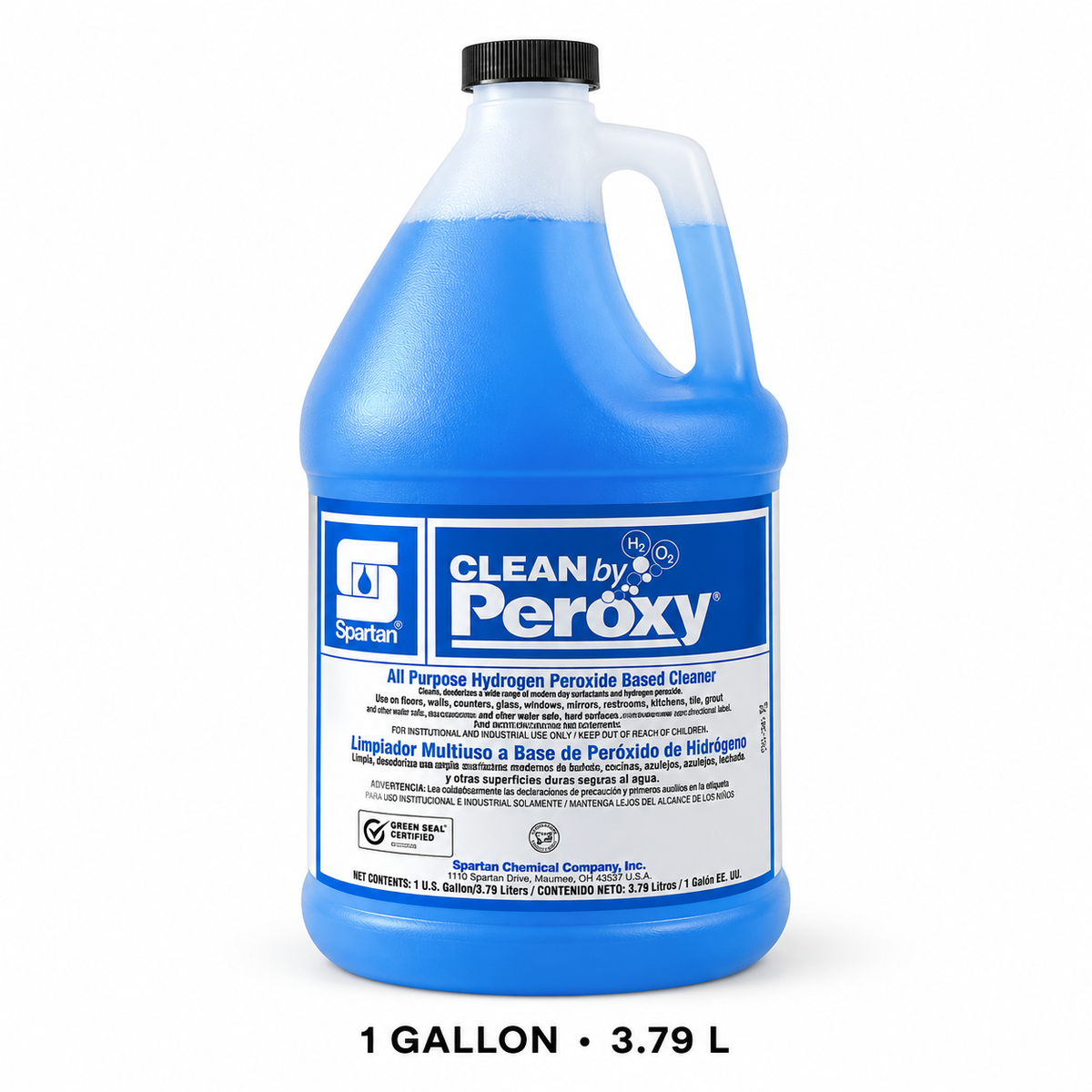 Spartan Clean by Peroxy all-purpose cleaner, one 1 gallon jug