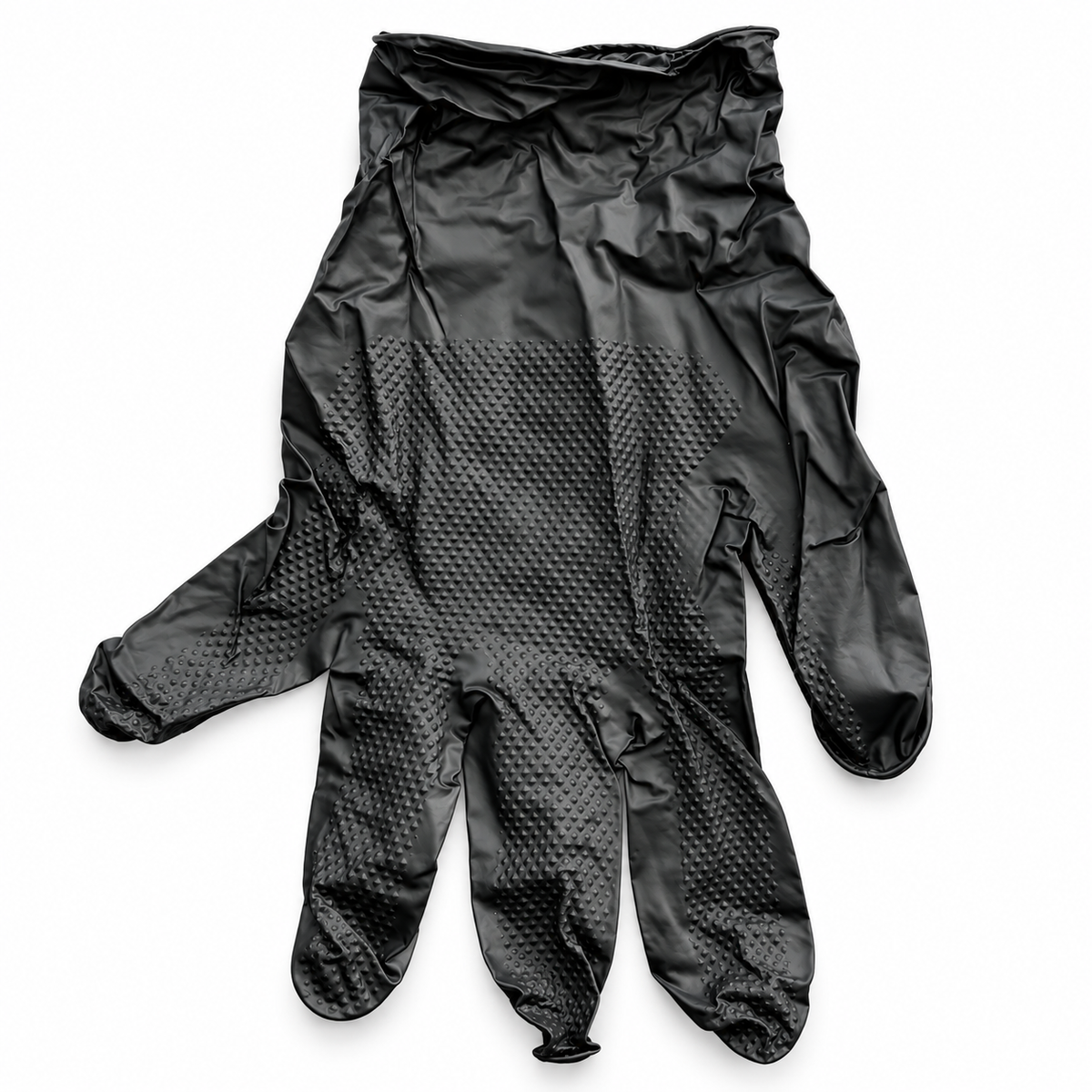 Black nitrile gloves XXL