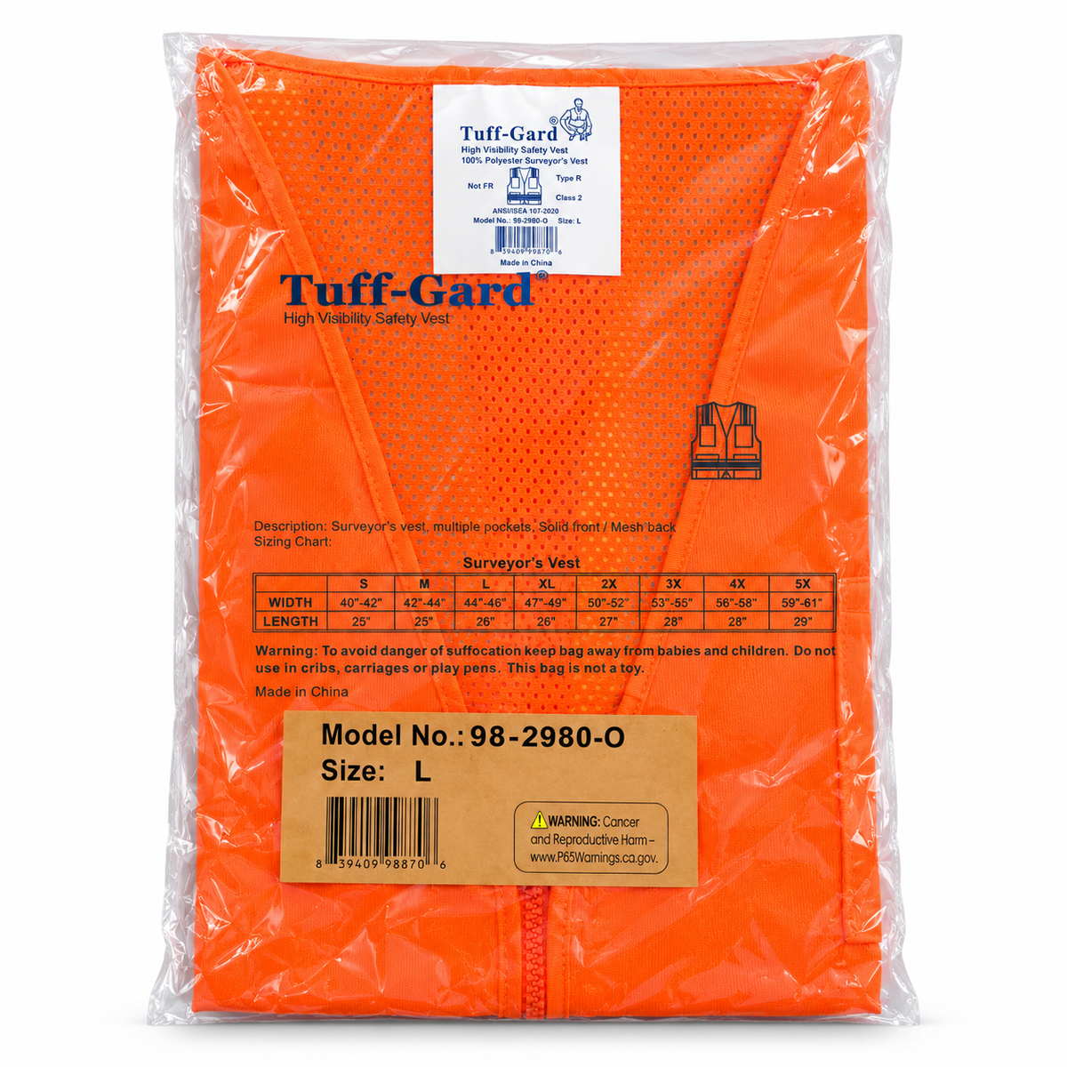 Original packaging