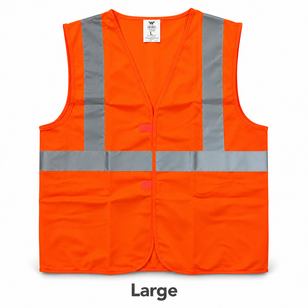 WF 80104 orange safety vest - Large