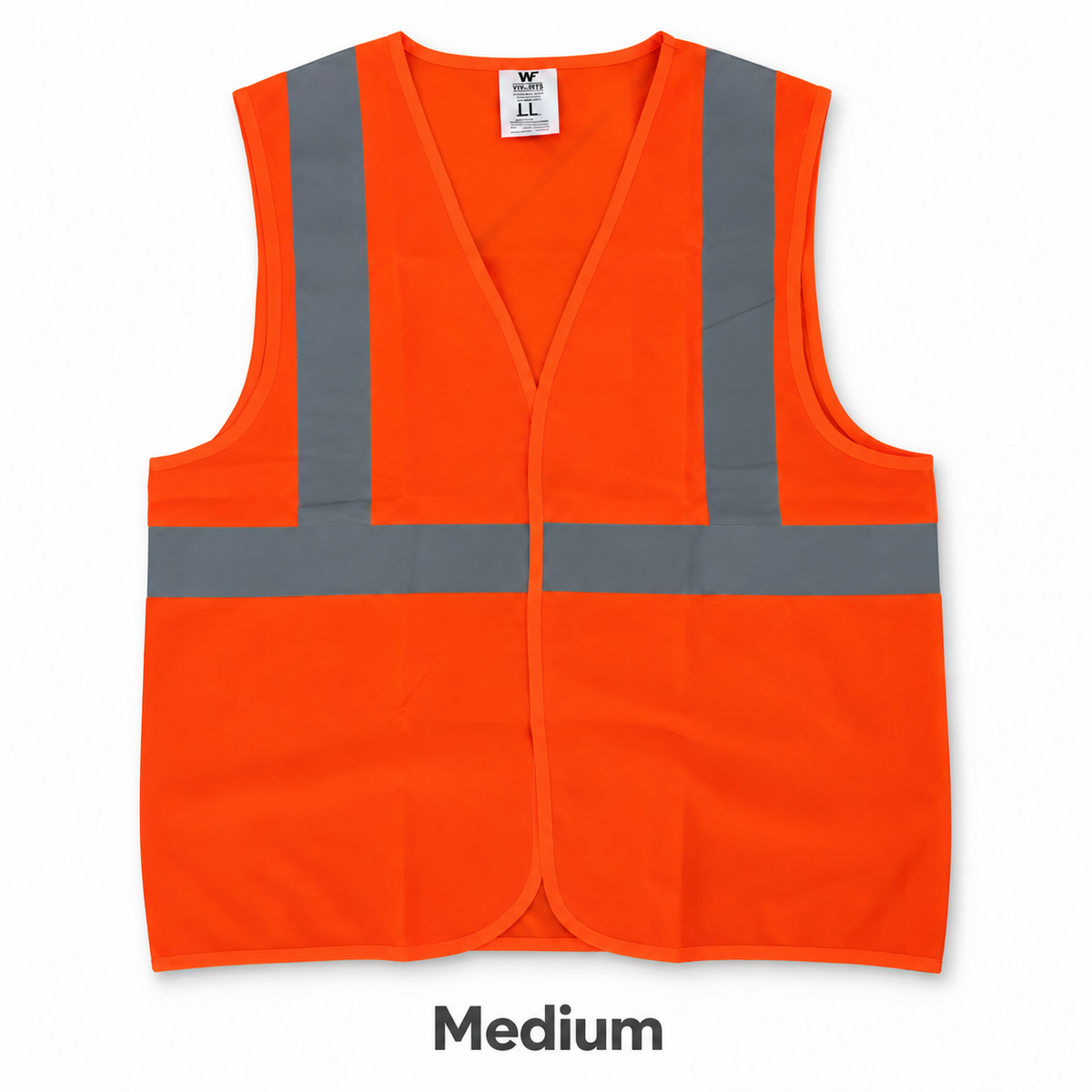 WF 80104 orange safety vest - Medium