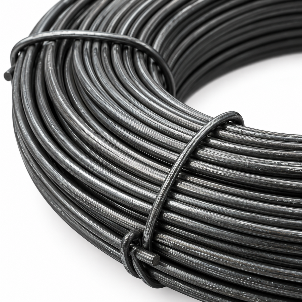 Valley Industries Black Tie Wire 16.5 Gauge – 3.5 lb Roll | WIRE-001 - product detail