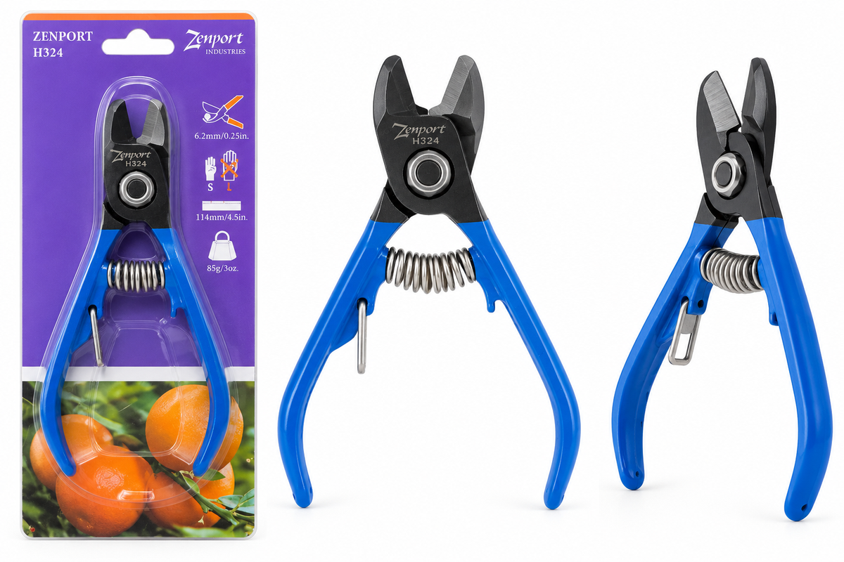 Zenport H324 fruit clipper studio views on white background