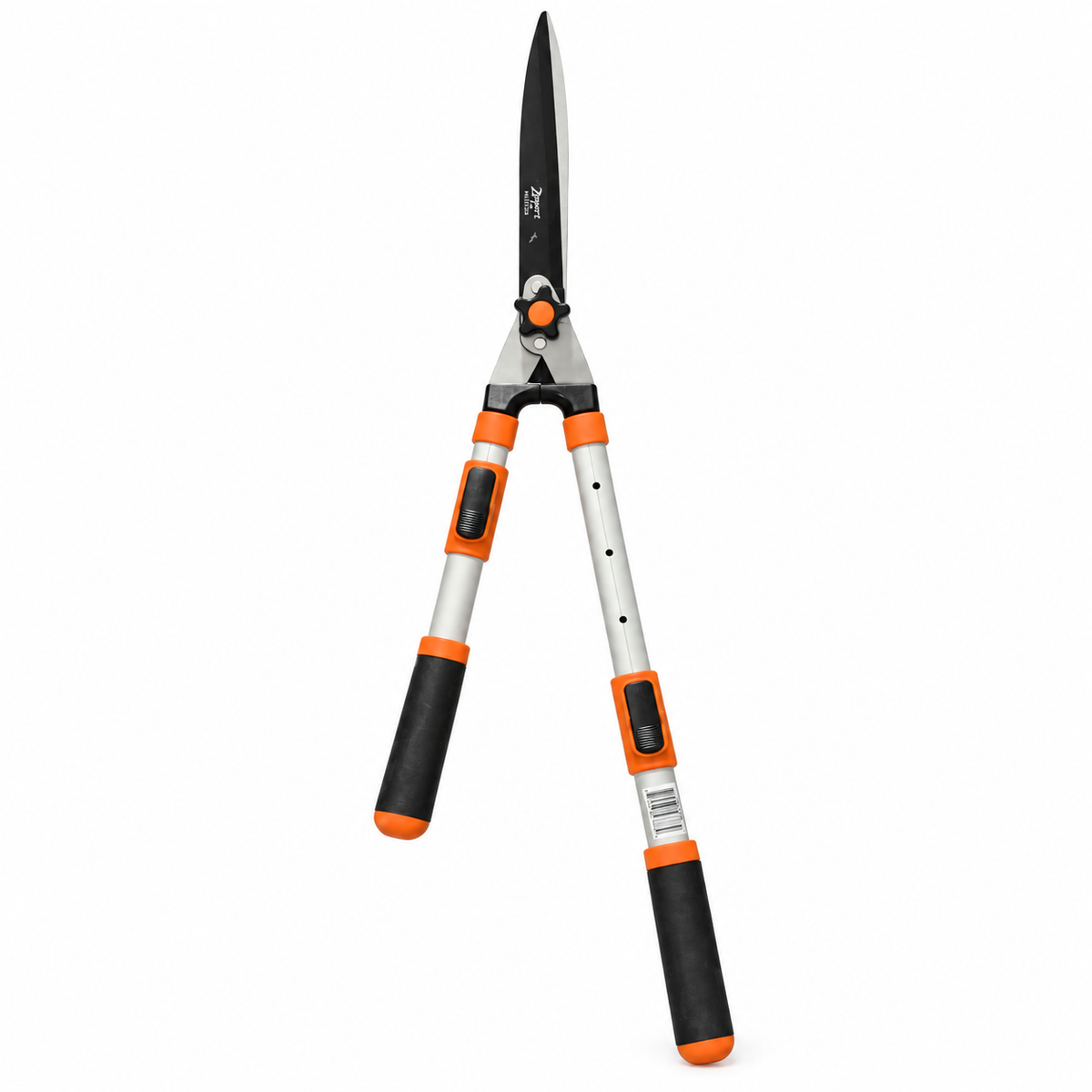 Zenport HS723 hedge shears showing one telescopic handle extended on white background