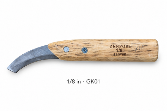 Zenport trunk girdler 1/8 in, model GK01, on white background