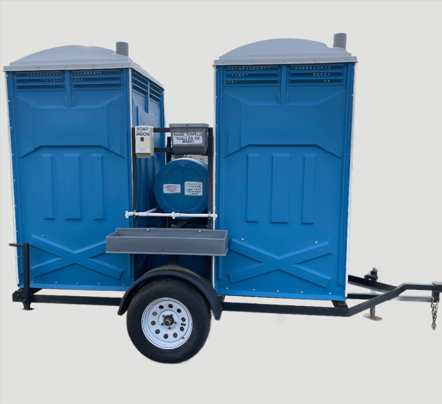 Double Portable Toilet