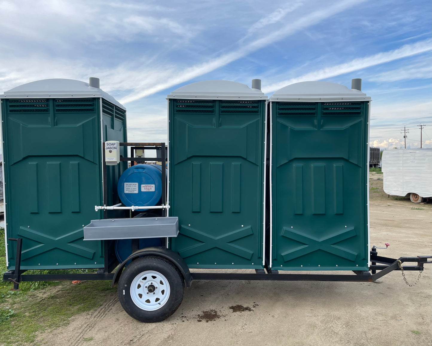 Tripple Portable Toilet