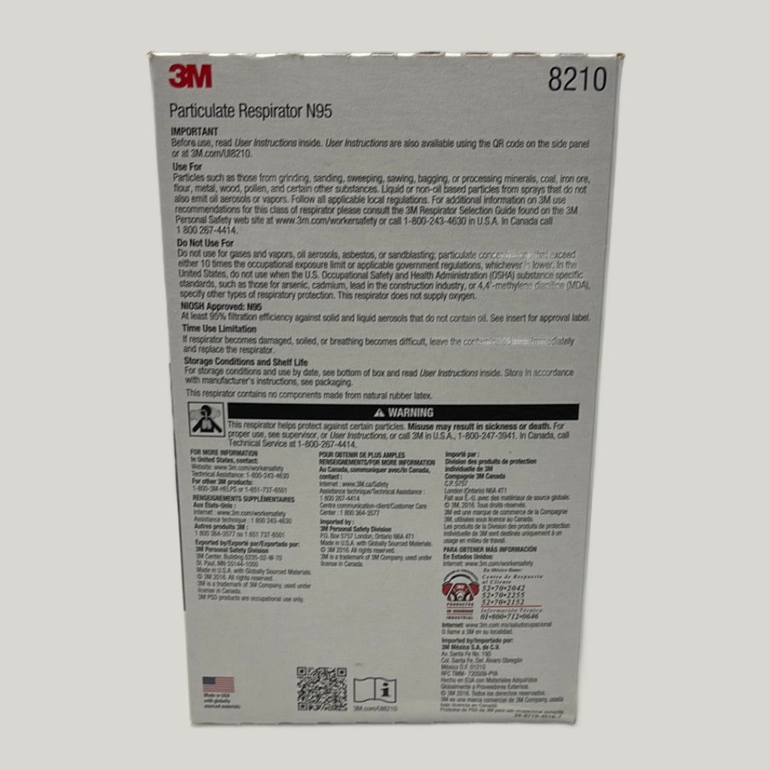 8210 Dust Mask N95