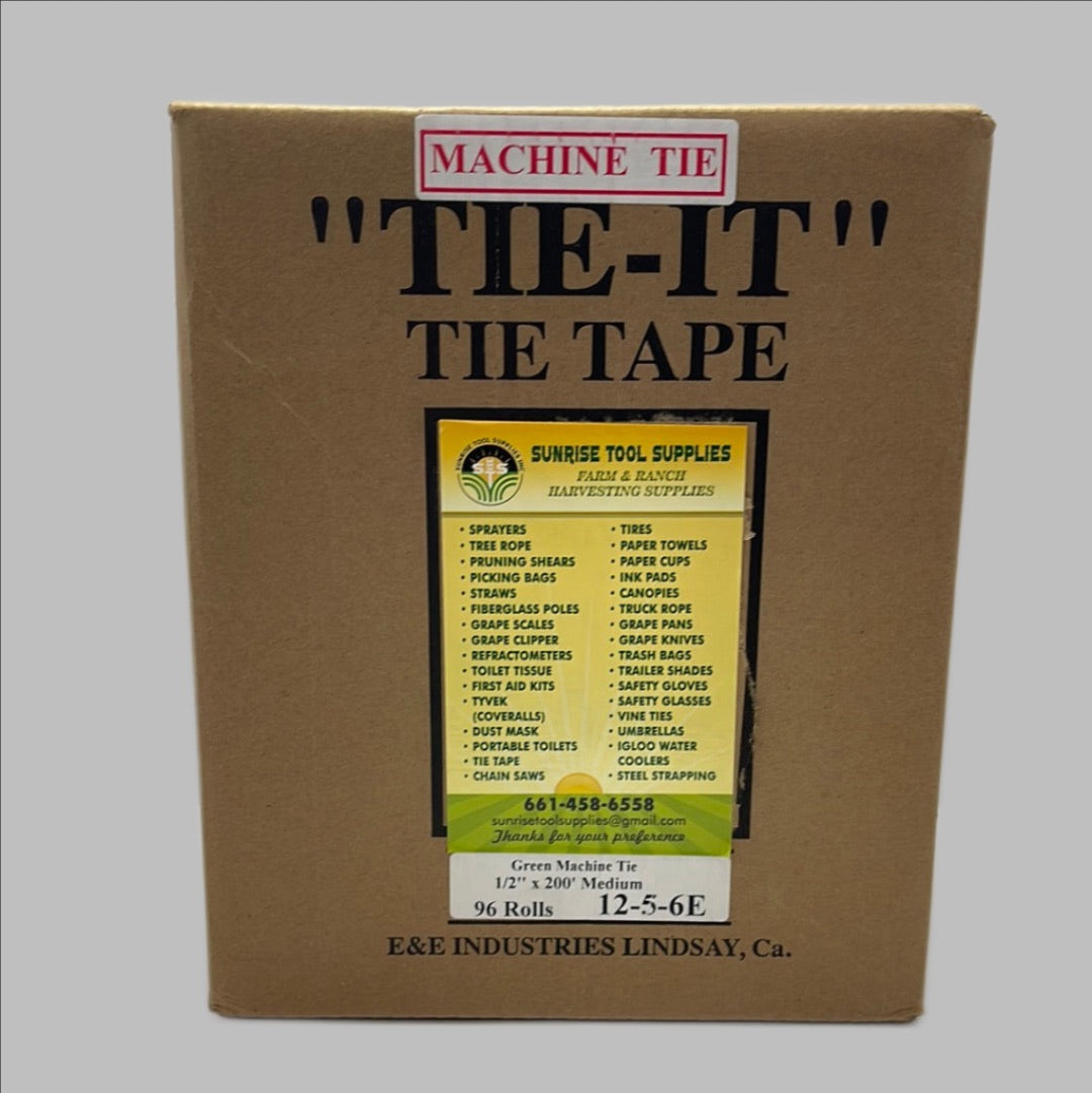 Green Machine Tie Tape 1/2X200